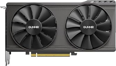 WEELIAO GUNNIR Intel Arc A380 Index 6GB GDDR6 2000MHz Dual Fan Graphics Card (96-bit, PCIe 4.0, HDMI/DisplayPort, Supports 4k)