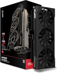 XFX Swift AMD Radeon RX 9070 XT Triple Fan Gaming Edition with 16GB GDDR6 HDMI 3xDP, AMD RDNA 4 RX-97TSWF3B9