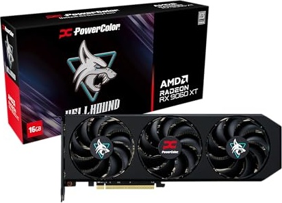 PowerColor Hellhound AMD Radeon RX 9060 XT 16GB GDDR6