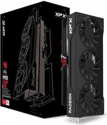 XFX Swift AMD Radeon RX 9060 XT OC Triple Fan Gaming Edition with 16GB GDDR6 HDMI 2xDP, AMD RDNA 4 RX-96TS316B7