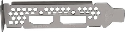 YINETTECH Low Profile Graphics Card Bracket DP+HDM Graphics Card Bracket Low Profile Bracket Compatible with Sapphire AMD HP Radeon RX 6400