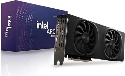 Intel Arc B580 LE GPU 12GB GDDR6,DP 2.1/HDMI 2.1-8K Creator & Gaming GPU