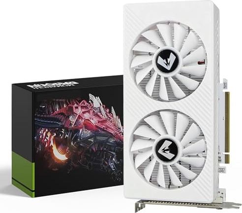 MOUGOL AMD Radeon RX 580 8GB Video Graphics Card with 256 Bit GDDR5 PCI Express x 16 3.0 Equipped with Freeze Dual Fans for Working Gaming GPU