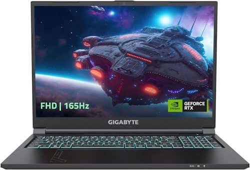 GIGABYTE G6 Gaming Laptop, RTX 4060, i7-13620H, 16.0" WUXGA 165Hz, 32 GB DDR5, 1 TB SSD Image