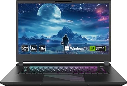 GIGABYTE - AORUS 15 (2024) Gaming Laptop, RTX 4060, Ultra 7 155H, 15.0" QHD 165Hz, 16 GB DDR5, 1 TB SSD Image