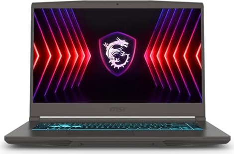 msi Thin 15 Gaming Laptop, RTX 3050 6 GB, i5-12450H, 15.6" FHD 144Hz, 64 GB DDR4, 2 TB SSD Image