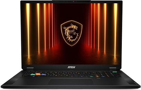 msi Stealth 18 HX AI 18” 120Hz UHD+ Gaming Laptop, RTX 5090, Ultra 9 275HX, 18.0" UHD 120Hz, 64 GB DDR5, 2 TB SSD Image