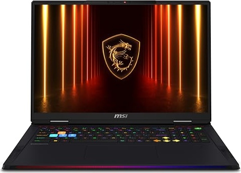 msi Raider 18 HX AI 18" QHD+ IPS 240Hz Display; Gaming Laptop, RTX 5080, Ultra 9 285HX, 18.0" QHD 240Hz, 64 GB DDR5, 2 TB SSD Image