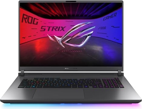 ASUS ROG Strix G18 (2025) Gaming Laptop, RTX 5070, Ultra 9 275HX, 18.0" 2.5K 240Hz, 32 GB DDR5, 2 TB SSD Image