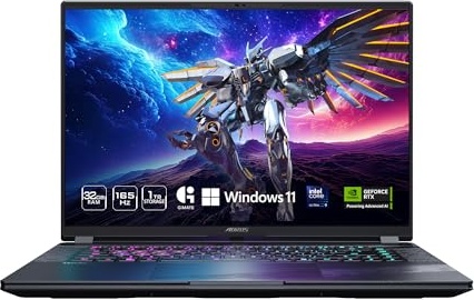 GIGABYTE - AORUS Elite 16 Gaming Laptop, RTX 5070, Ultra 9 275HX, 16.0" 2.5K 165Hz, 32 GB DDR5, 1 TB SSD Image