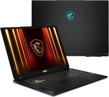 EXCaliberPC [2025] MSI Stealth 18 HX AI A2XWHG-029US (Intel Core Ultra 9 275HX, 64GB DDR5 RAM, 2TB NVMe SSD, NVIDIA GeForce RTX 5070Ti, 18" QHD+ 240Hz, Windows 11 Pro) Gaming Laptop Image
