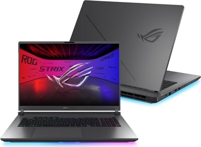 EXCaliberPC [2025] ASUS ROG Strix G18 G815LP-XS97 (Intel Core Ultra 9 275HX, 96GB DDR5 RAM, 16TB WD NVMe SSD, NVIDIA GeForce RTX 5070, 18" 2.5K 240Hz, Windows 11 Pro) Gaming Laptop Image