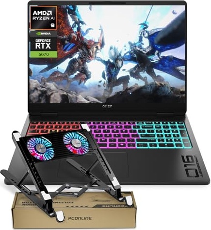 HP Omen MAX 16 RTX 5070 2025 Gaming Laptop Image
