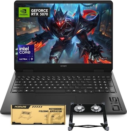 HP OMEN Ultra Slim RTX 5070 Gaming Laptop, RTX 5070, Ultra 9 285, 16.0" 2.5K 240Hz, 32 GB DDR5, 1 TB SSD Image