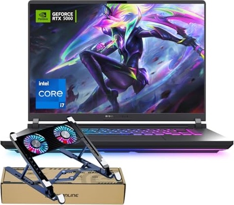 ASUS ROG Strix G16 RTX 5060 Gaming Laptop, RTX 5060, i7-14650HX, 16.0" FHD 165Hz, 32 GB RAM, 1 TB SSD Image