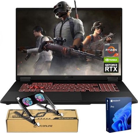 ASUS TUF A18 5070 Pro Gaming Laptop, RTX 5070, Ryzen 7 260, 18.0" 2.5K 240Hz, 16 GB RAM, 1 TB SSD Image