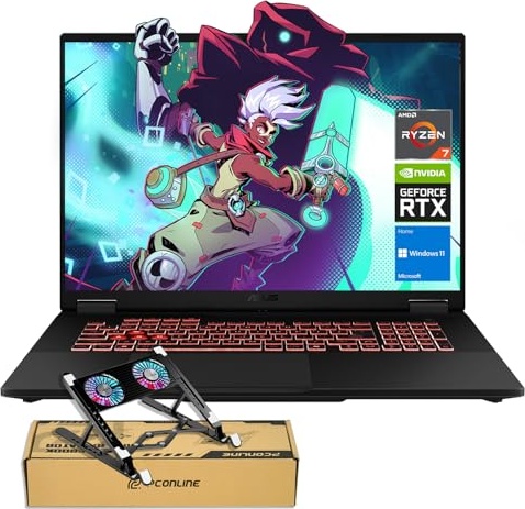 ASUS TUF A18 5070 Gaming Laptop, RTX 5070, Ryzen 7 260, 18.0" 2.5K 240Hz, 64 GB RAM, 2 TB SSD Image