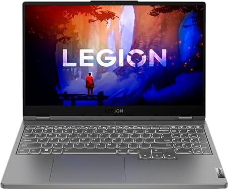 Lenovo Legion 5 Gaming Laptop, RTX 4060, Ryzen 7 7840HS, 15.6" FHD 144Hz, 16 GB DDR5, 512 GB SSD Image