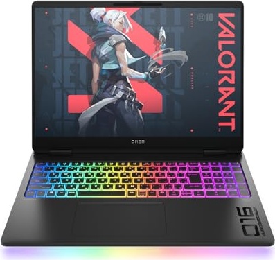 HP OMEN MAX 16 (2025) Gaming Laptop, RTX 5080, Ultra 9 275HX, 16.0" QHD 165Hz, 24 GB DDR5, 1 TB SSD Image