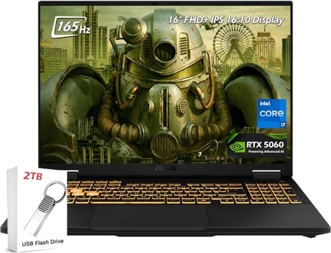 ASUS TUF Gaming F16 (2025) Gaming Laptop, RTX 5060, i7-14650HX, 16.0" FHD 165Hz, 32 GB DDR5, 1 TB SSD Image