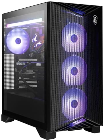 [2025] MSI Aegis ZS2 C7NVV-1278US (AMD Ryzen 9 7900X, 96GB DDR5 RAM, 2X 2TB NVMe SSD, NVIDIA GeForce RTX 5080, Windows 11) Gaming Desktop PC Image