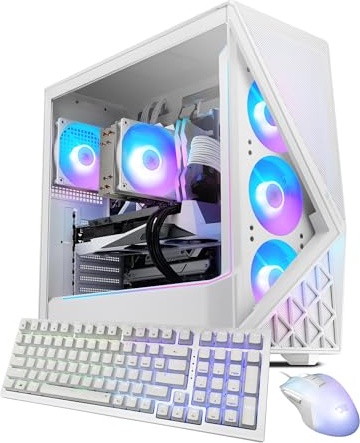 iBUYPOWER Slate White Gaming PC Image