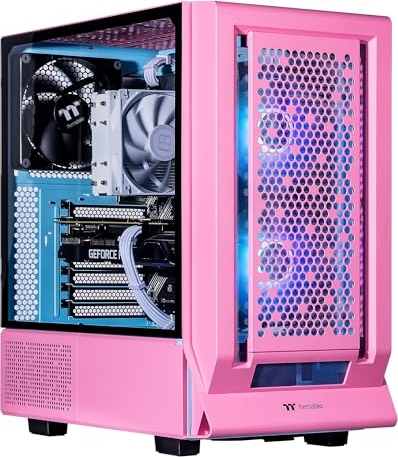 Velztorm Pink Fultix Gaming Desktop PC Image