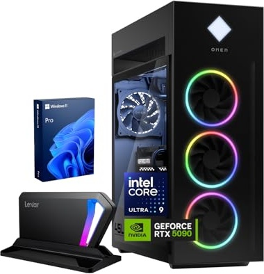 HP OMEN 45L GT22 RTX 5090 Pro Gaming Desktop PC Image