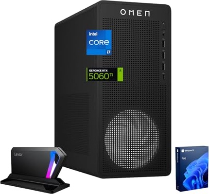 HP OMEN 16L RTX 5060 Ti Pro Business Gaming Desktop PC Image