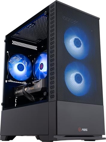 ADVANCED BATTLESTATIONS ABS Cyclone Aqua Gaming PC Image