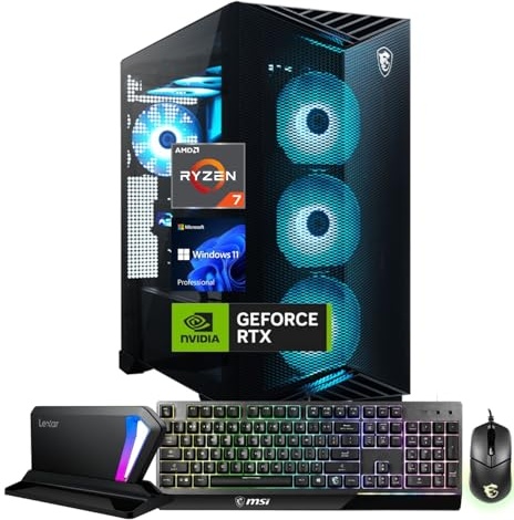 MSI Aegis ZS2 RTX 5070 Pro Gaming Desktop PC Image