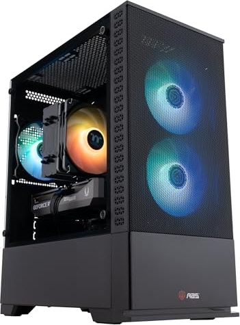 ADVANCED BATTLESTATIONS ABS Cyclone Aqua Gaming PC Image